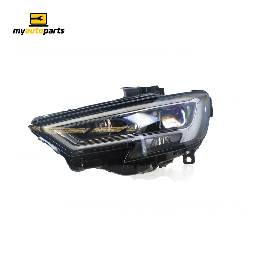 LED Head Lamp Passenger Side Genuine suits Audi A3/S3/RS3 8V 2016 On