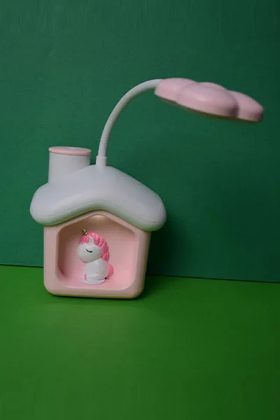 LED Multi Functional Mini Desk Lamp, Student Eye Protection, USB Rechargeable Children's Savings Can, Three Speed Adjustable Cartoon Desk Lamp