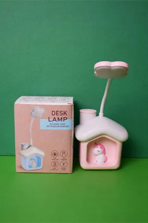 LED Multi Functional Mini Desk Lamp, Student Eye Protection, USB Rechargeable Children's Savings Can, Three Speed Adjustable Cartoon Desk Lamp