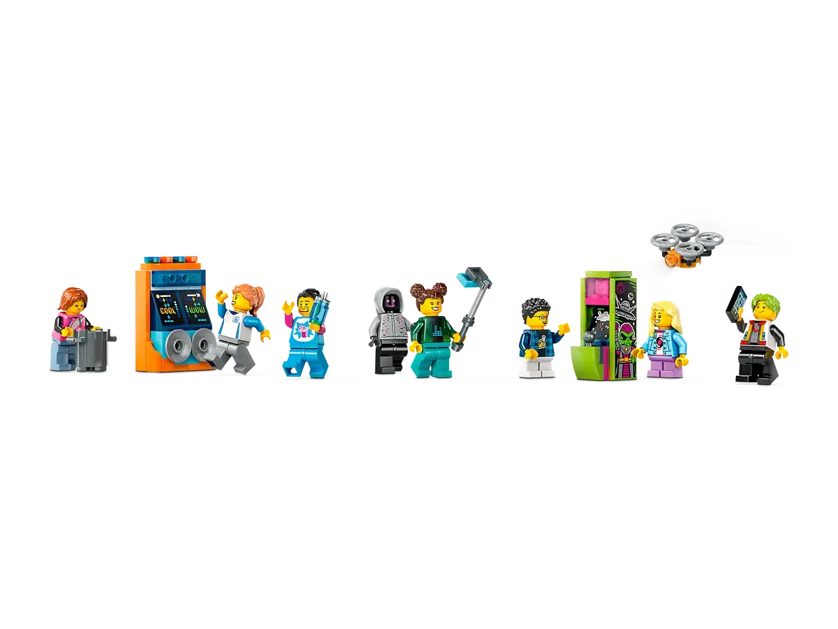 Lego City Robot World Roller Coaster Park Set (60421)