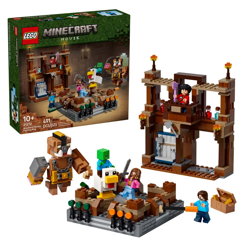 LEGO Minecraft Movie Woodland Mansion Fighting Ring - 21272