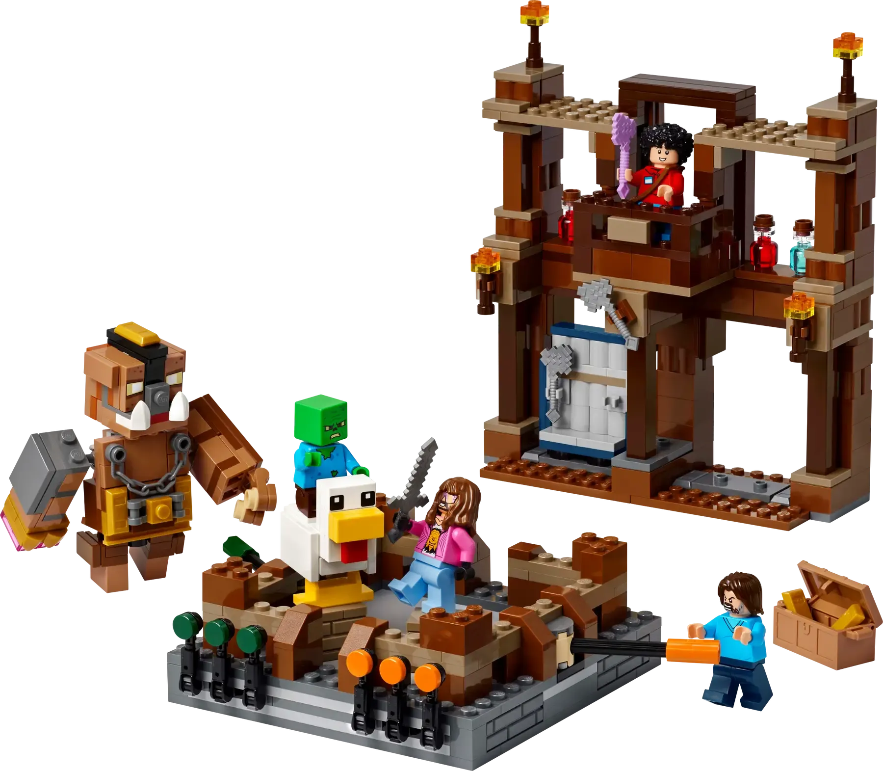 Lego Minecraft Woodland Mansion Treasure Room (21272)
