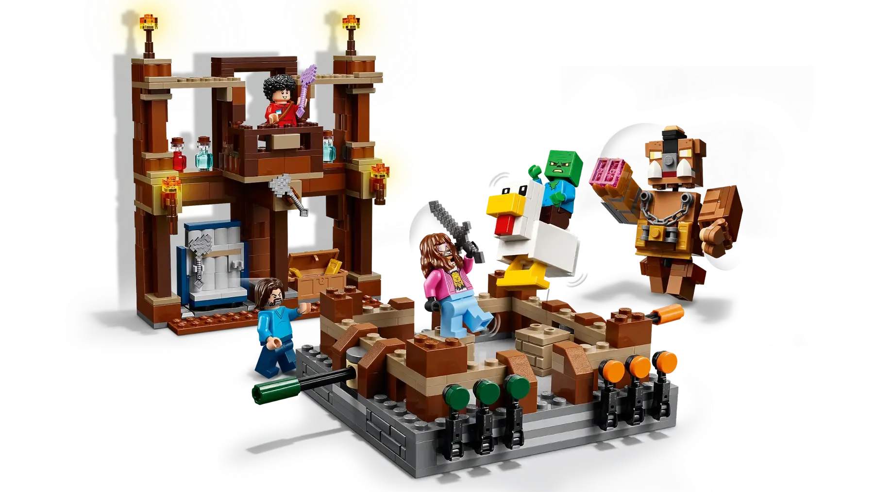 Lego Minecraft Woodland Mansion Treasure Room (21272)
