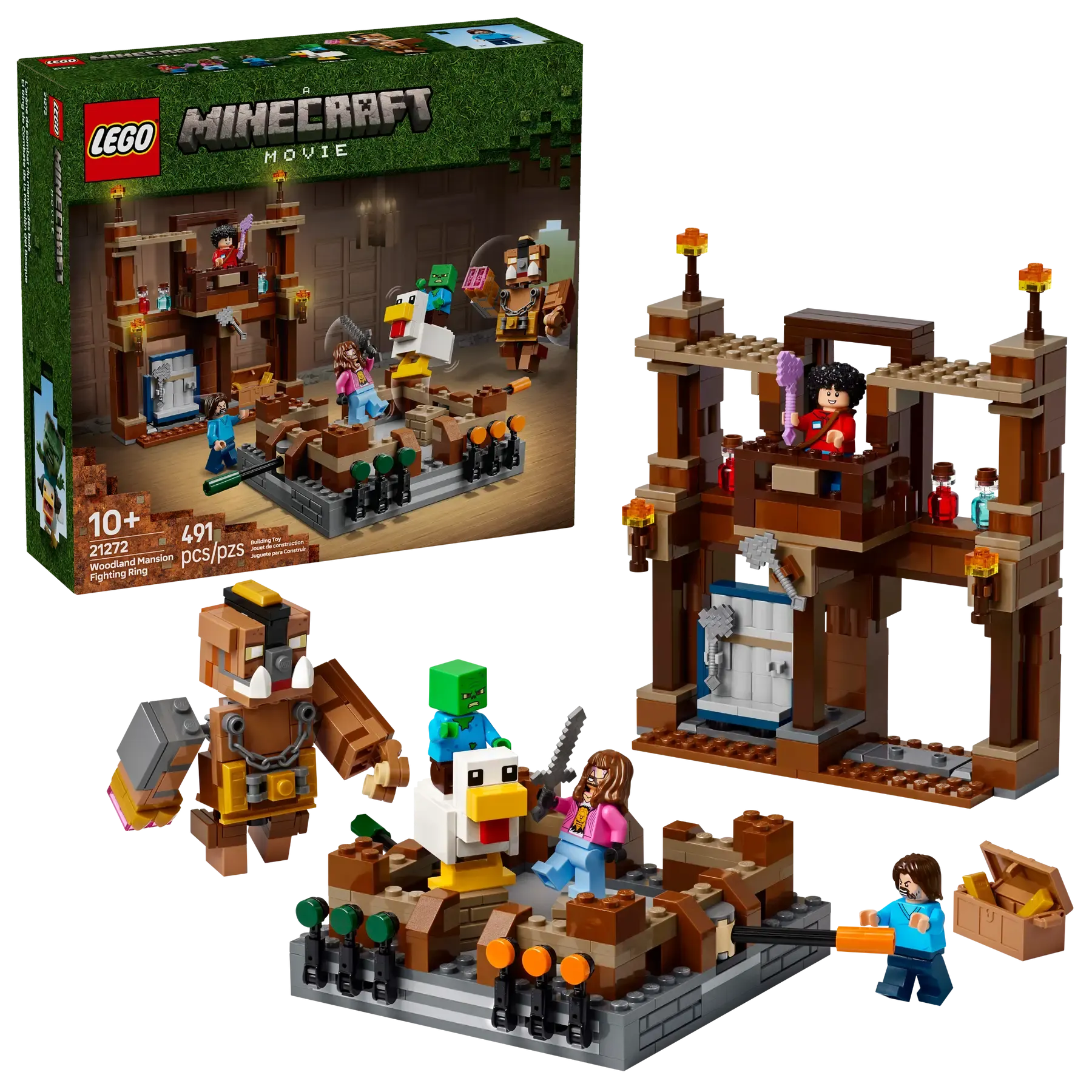 Lego Minecraft Woodland Mansion Treasure Room (21272)