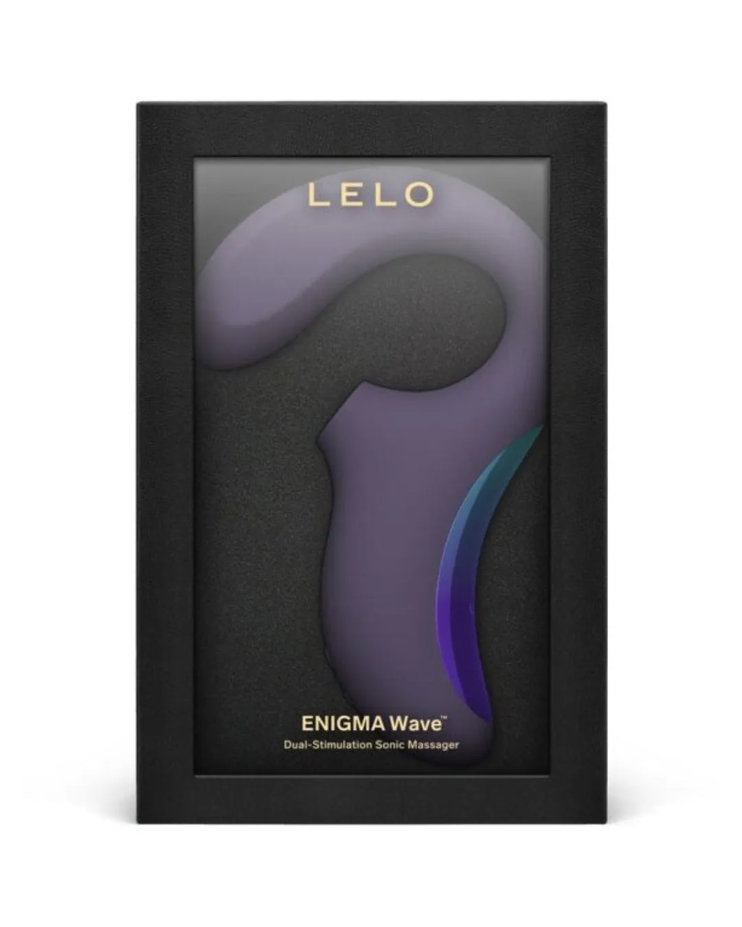 LELO Enigma Wave 3-Motor Dual Stimulation Sonic Massager with WaveMotion Technology