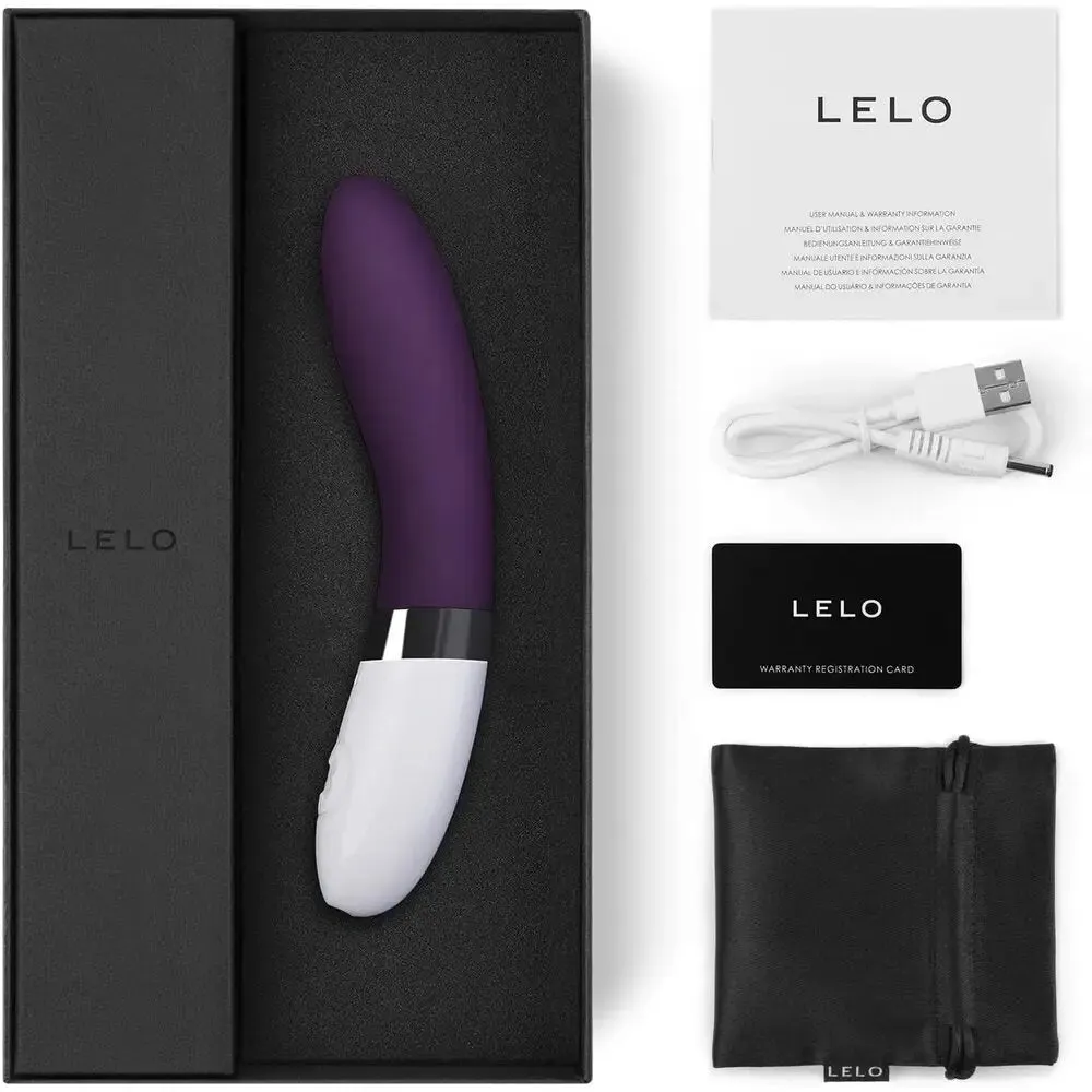 Lelo Liv 2 Silicone Purple Rechargeable G-spot Vibrator