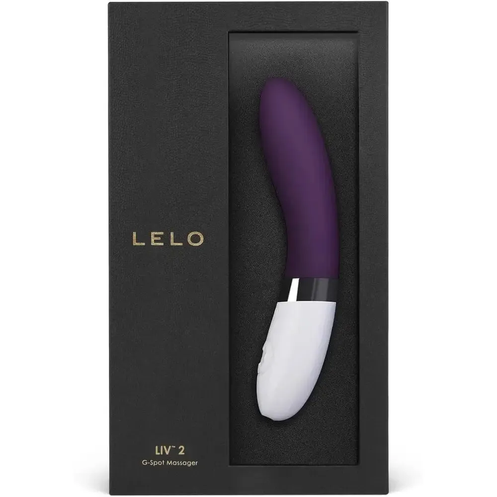 Lelo Liv 2 Silicone Purple Rechargeable G-spot Vibrator