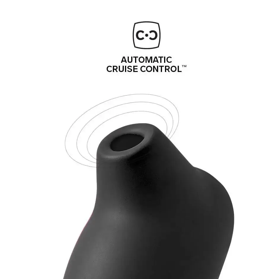 Lelo Silicone Black Rechargeable Clitoral Vibrator with 8 Settings