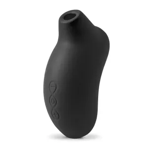 Lelo Silicone Black Rechargeable Clitoral Vibrator with 8 Settings