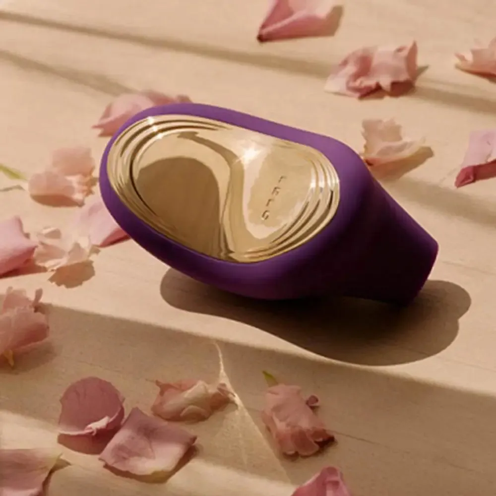 Lelo Silicone Purple Rechargeable Extra Powerful Clitoral Vibrator