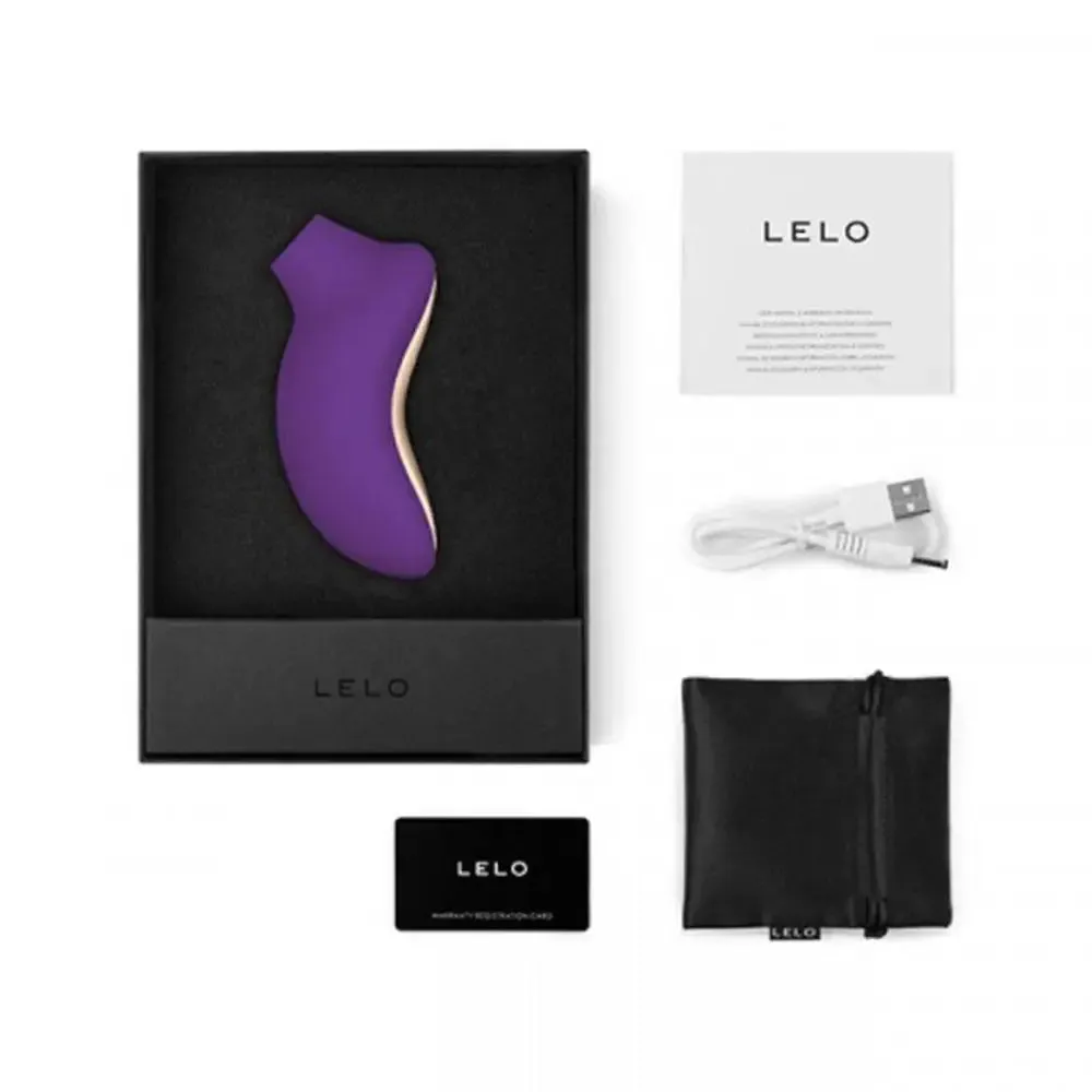 Lelo Silicone Purple Rechargeable Extra Powerful Clitoral Vibrator