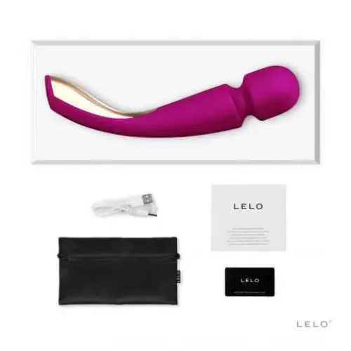 Lelo Silicone Purple Waterproof Extra Powerful Magic Wand Vibrator