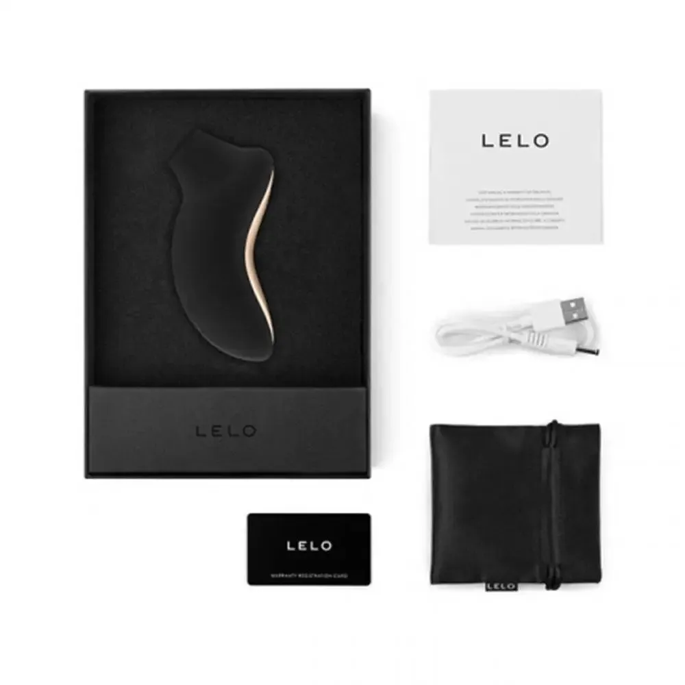 Lelo Sona Cruise 2 Silicone Black Multi Speed Clitoral Vibrator