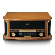 LENCO CLASSIC PHONO - Wooden retro Record Player with Bluetooth