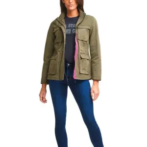 Levi’s 4-Pocket Contrast-Trim Military Jacket