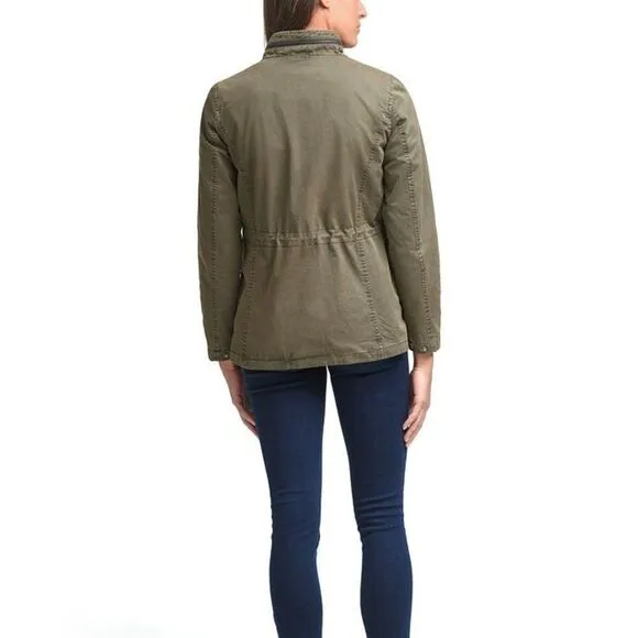 Levi’s 4-Pocket Contrast-Trim Military Jacket