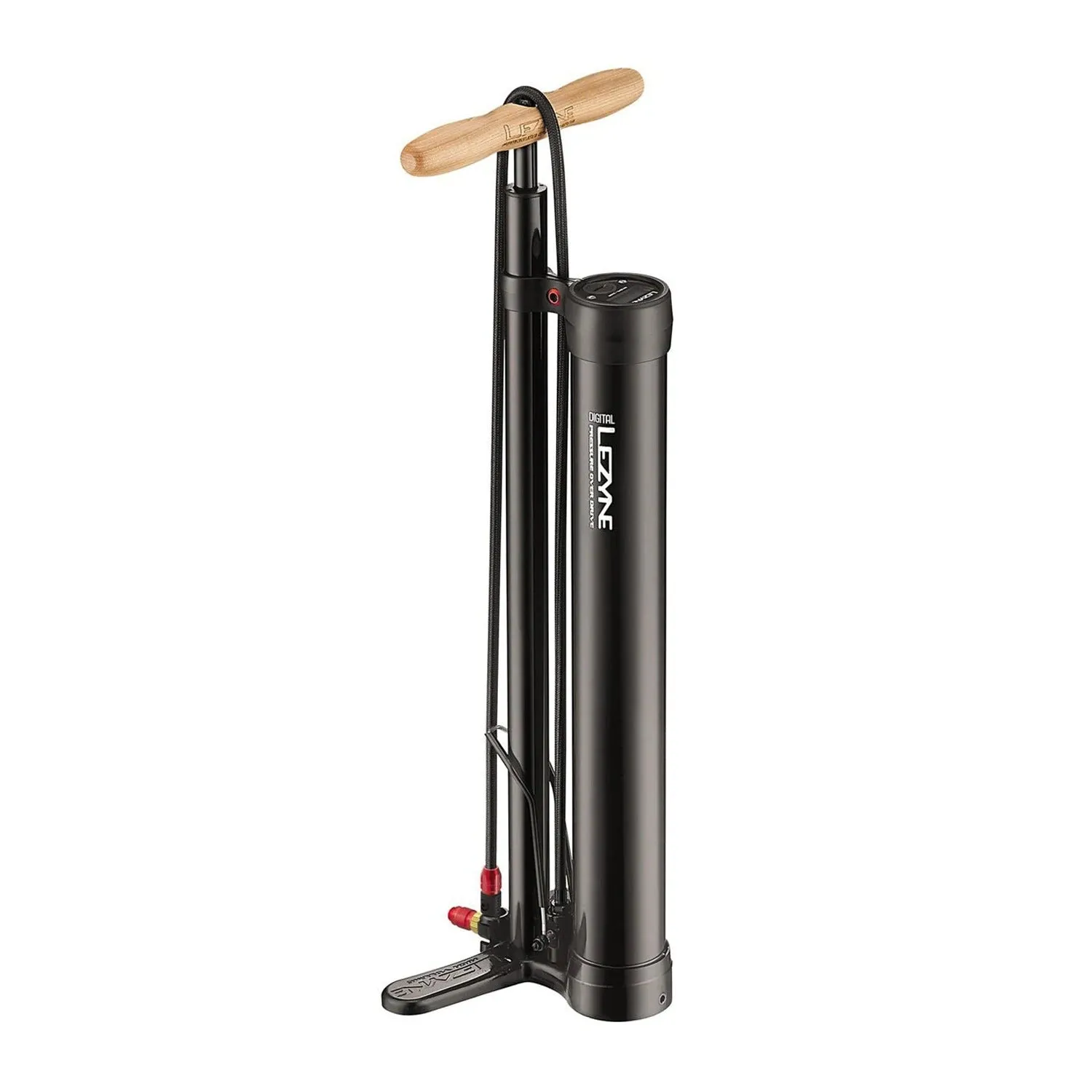 Lezyne Digital Pressure Over Drive Floor Pump - Black
