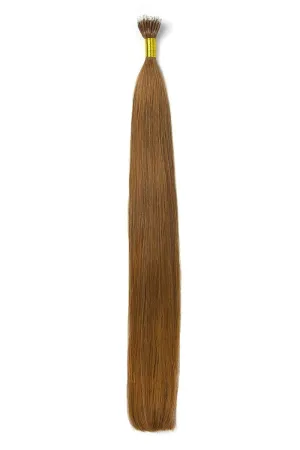 Light Auburn (#30) Nano Ring Hair Extensions
