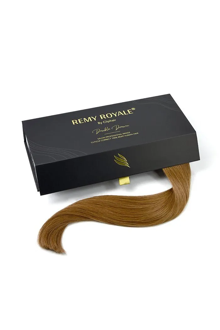 Light Auburn (#30) Nano Ring Hair Extensions