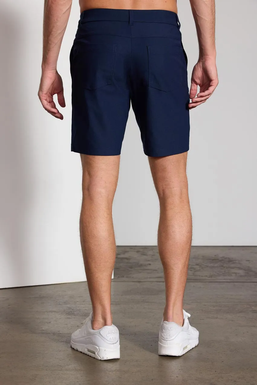 Limitless 5 Pocket Short - Deep Navy