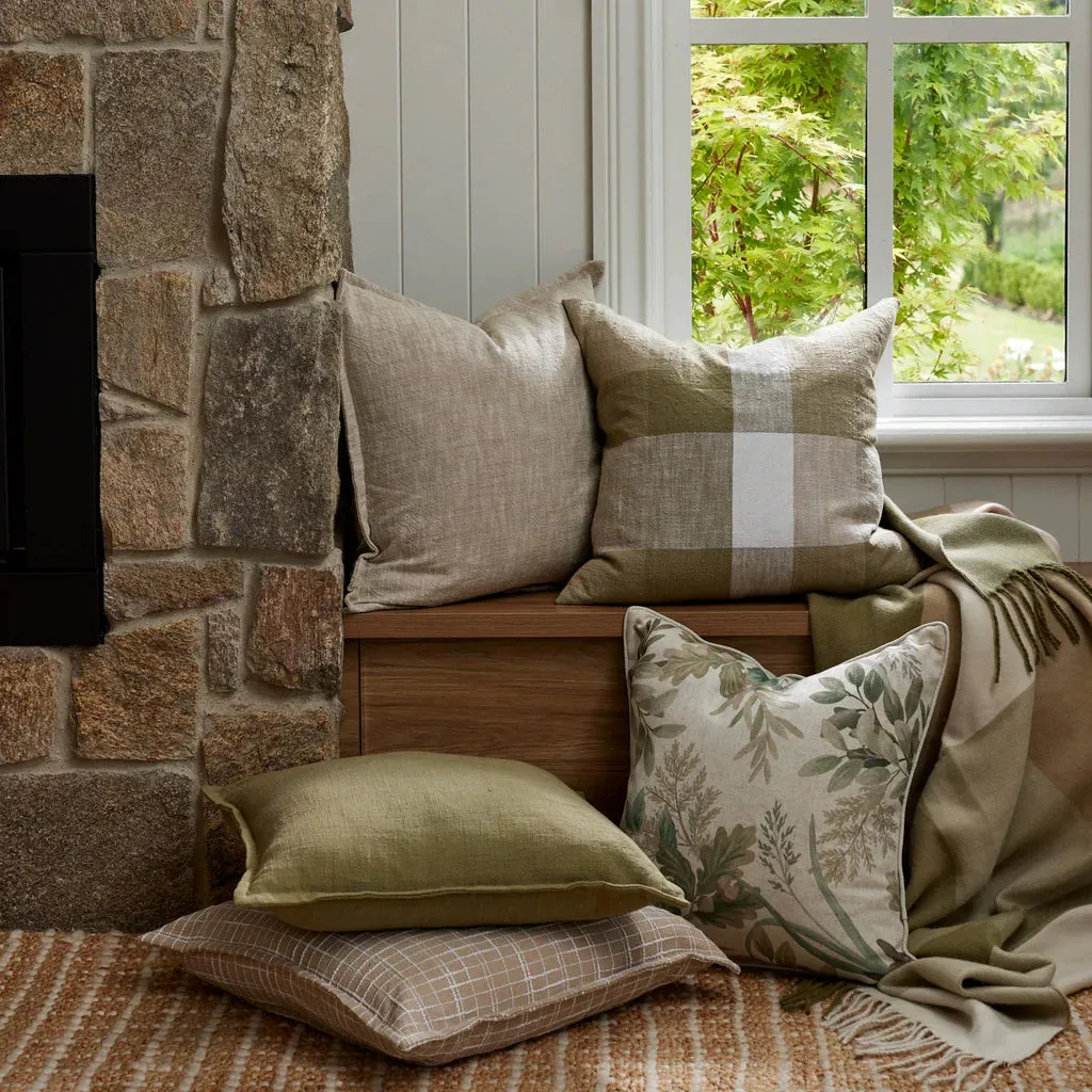 Lincoln Oatmeal Cushion 50cm