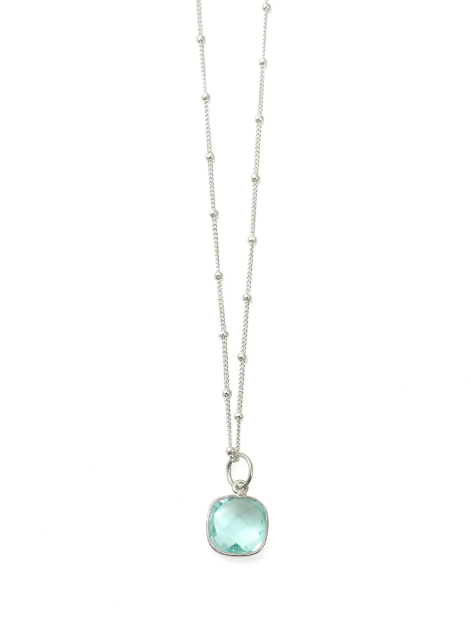 Link Cushion Necklace