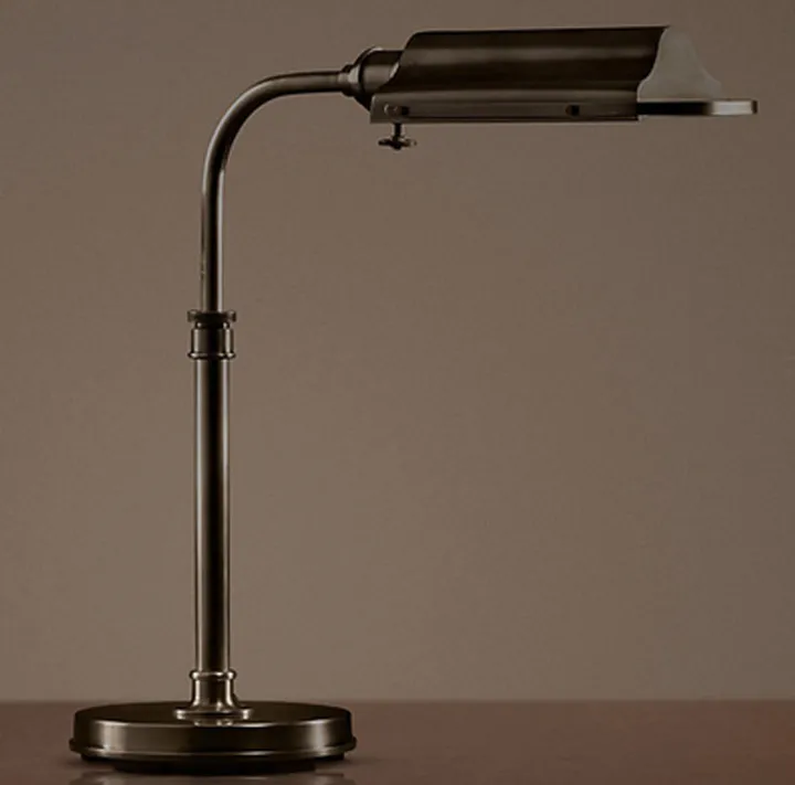 Loft Antique Swing Arm Desk Working Lamp
