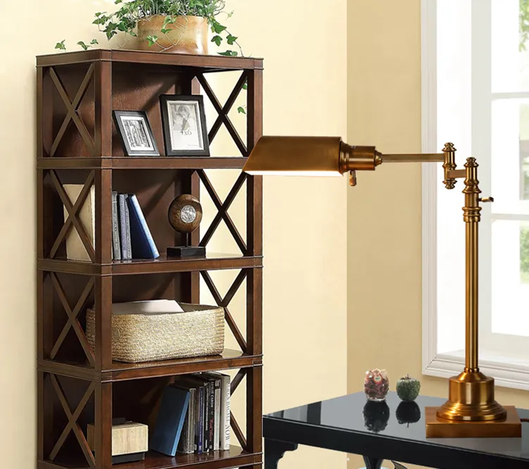Loft Antique Swing Arm Desk Working Lamp
