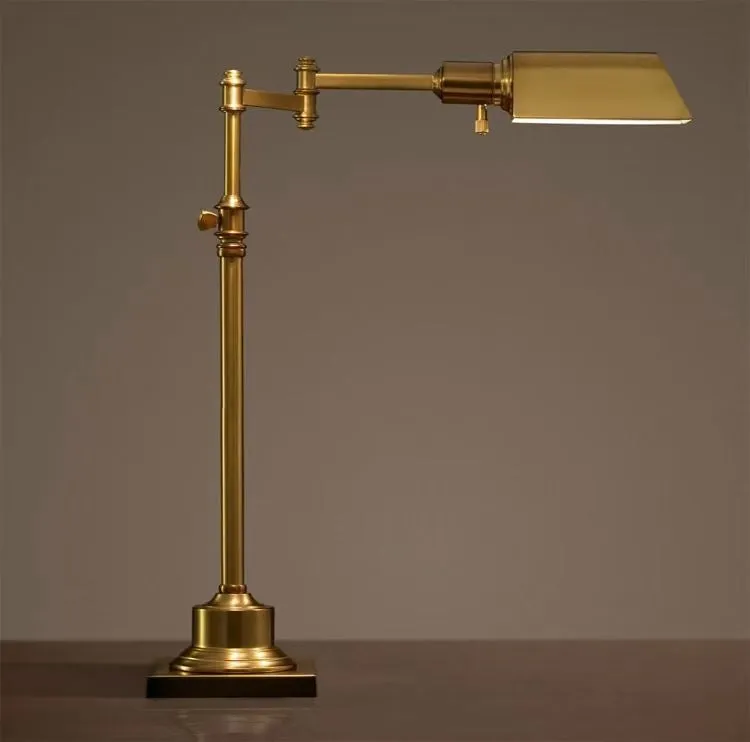 Loft Antique Swing Arm Desk Working Lamp
