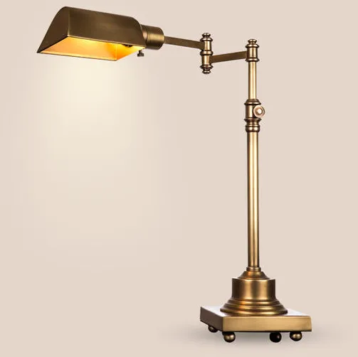 Loft Antique Swing Arm Desk Working Lamp