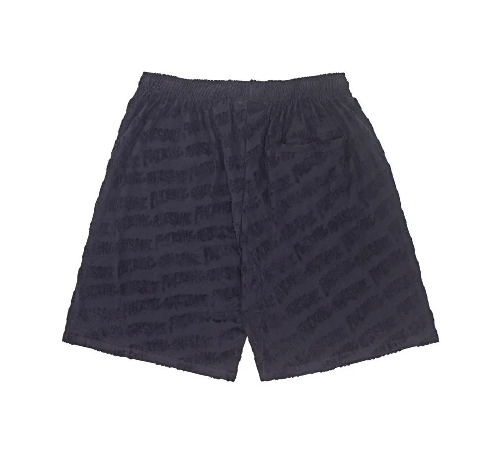 LOGO BURN OUT TERRY SHORT