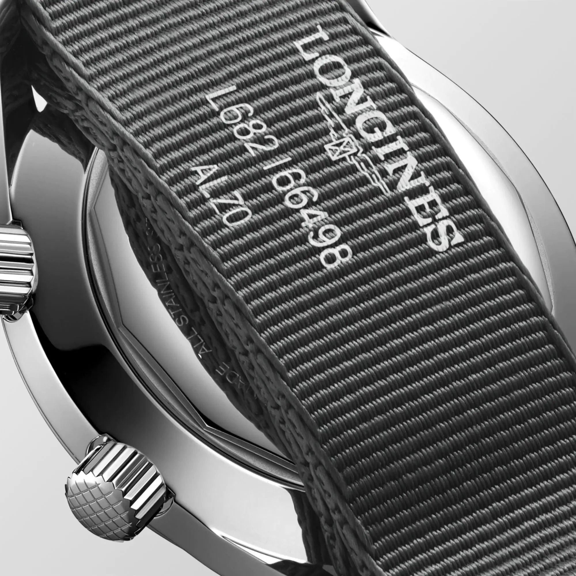 LONGINES LEGEND DIV Watch 42mm Clock Automatic Gray Steel L3.774.4.70.2