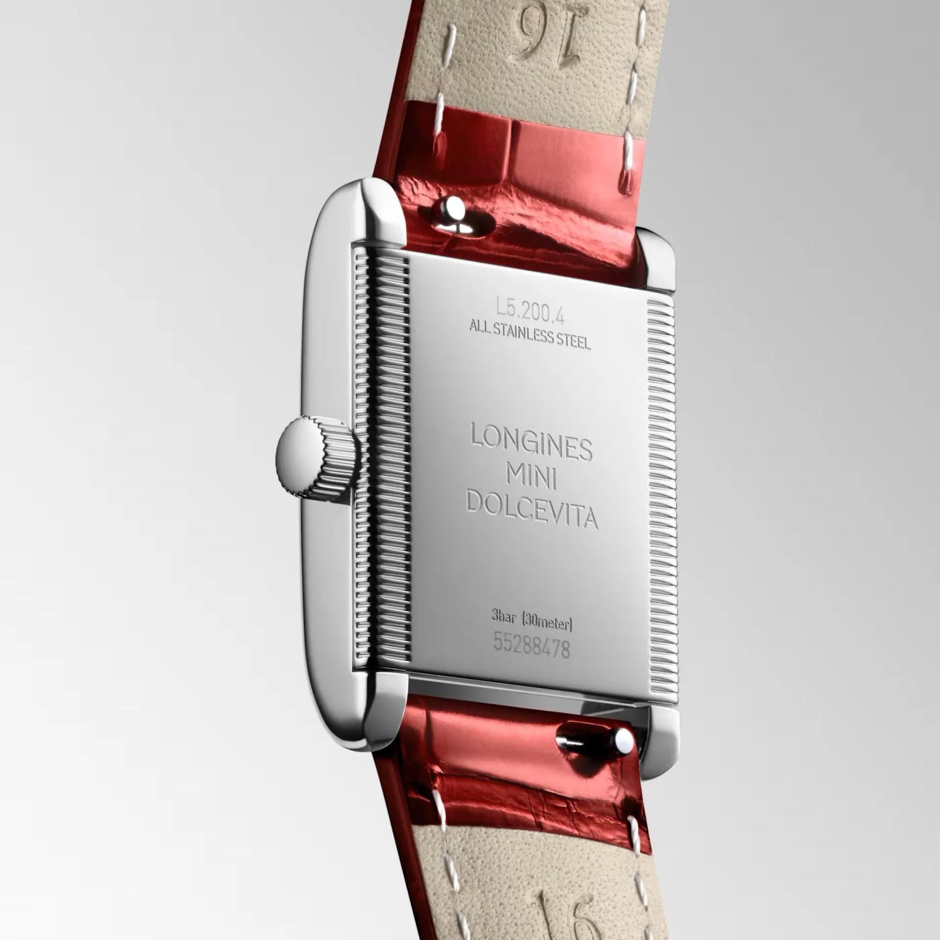 Longines Mini Dolcevita watch 21.5x29mm silver quartz steel l5.200.4.71.5