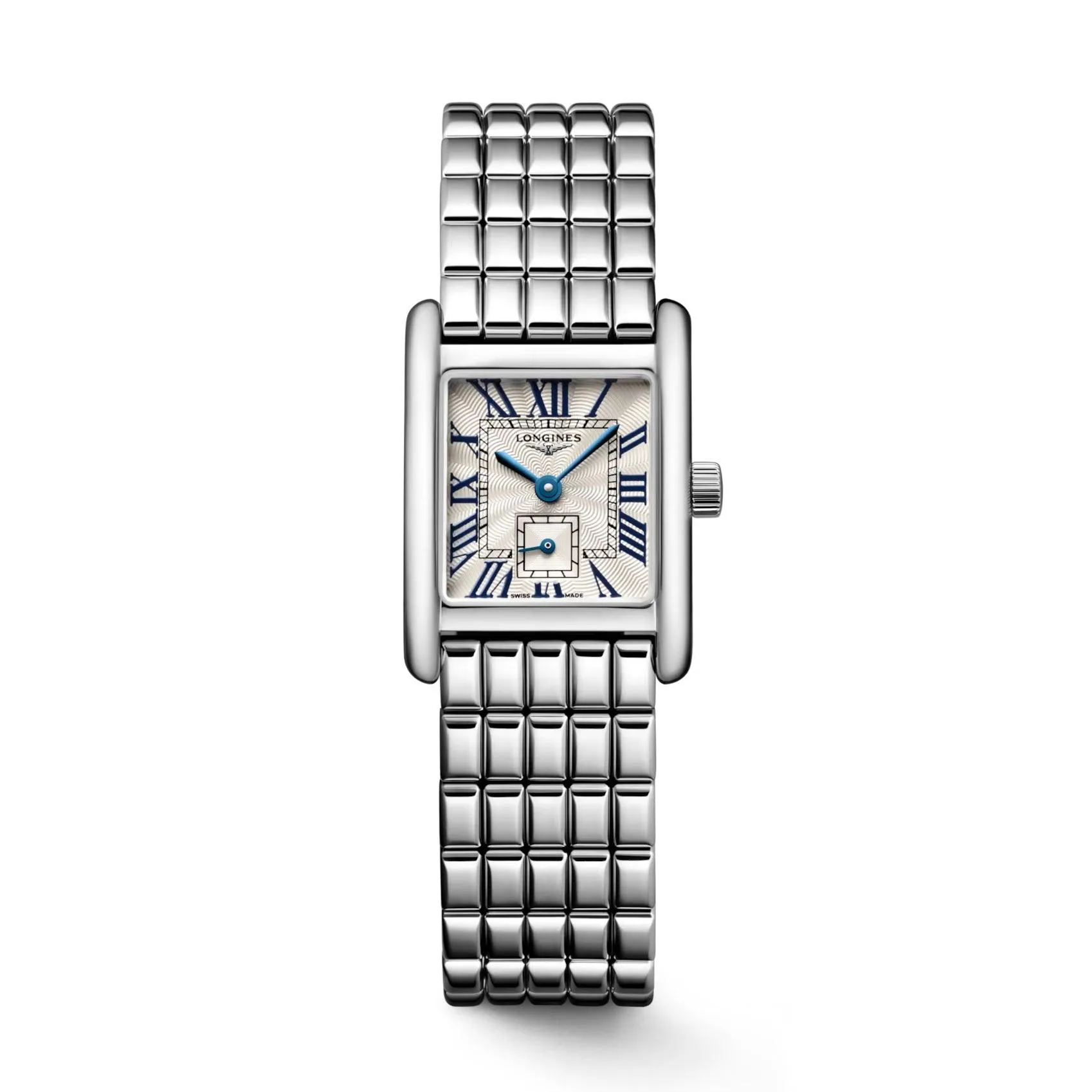 Longines Mini Dolcevita watch 21.5x29mm silver quartz steel l5.200.4.71.6
