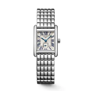 Longines Mini Dolcevita watch 21.5x29mm silver quartz steel l5.200.4.71.6