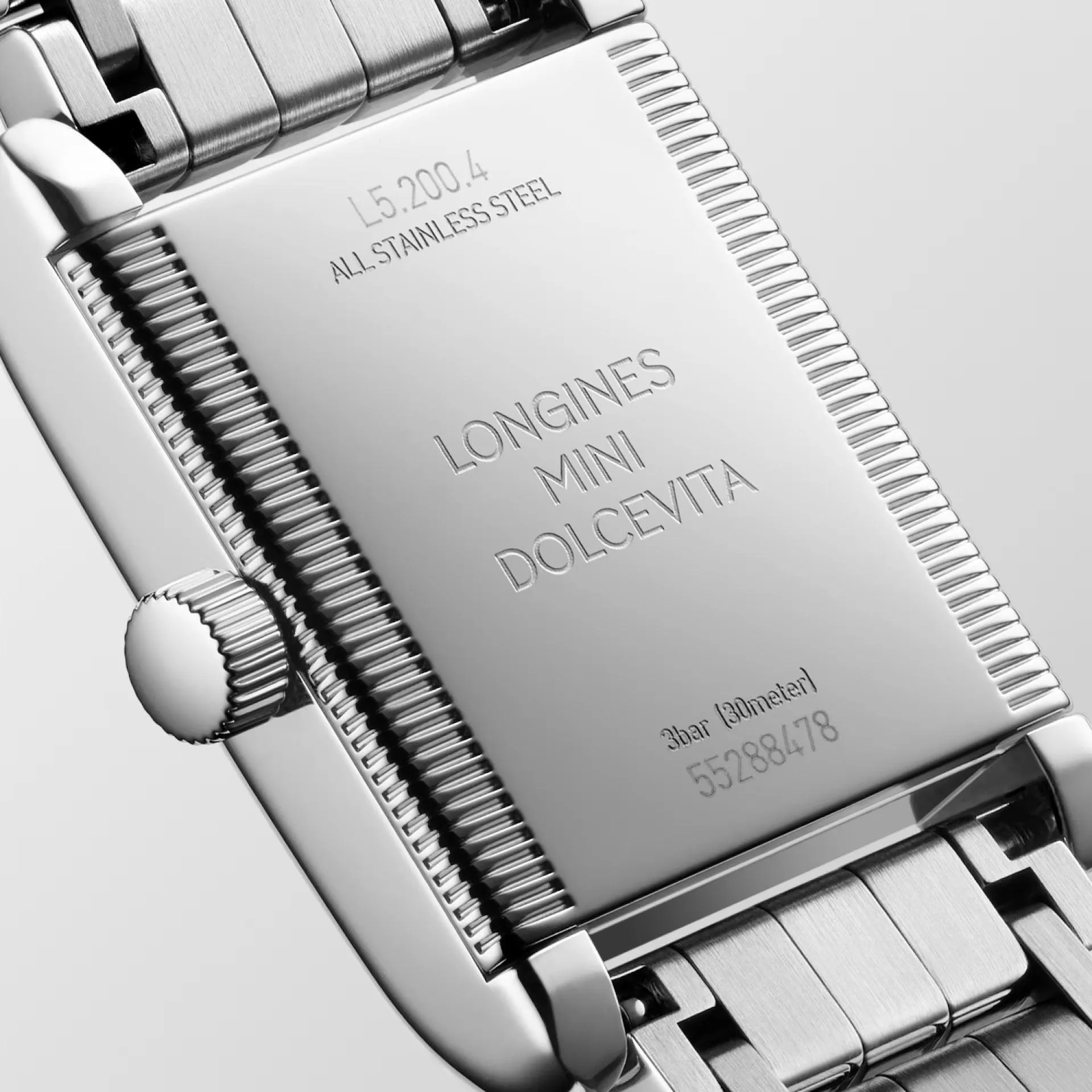 Longines Mini Dolcevita watch 21.5x29mm silver quartz steel l5.200.4.75.6