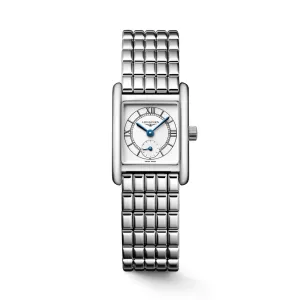 Longines Mini Dolcevita watch 21.5x29mm silver quartz steel l5.200.4.75.6