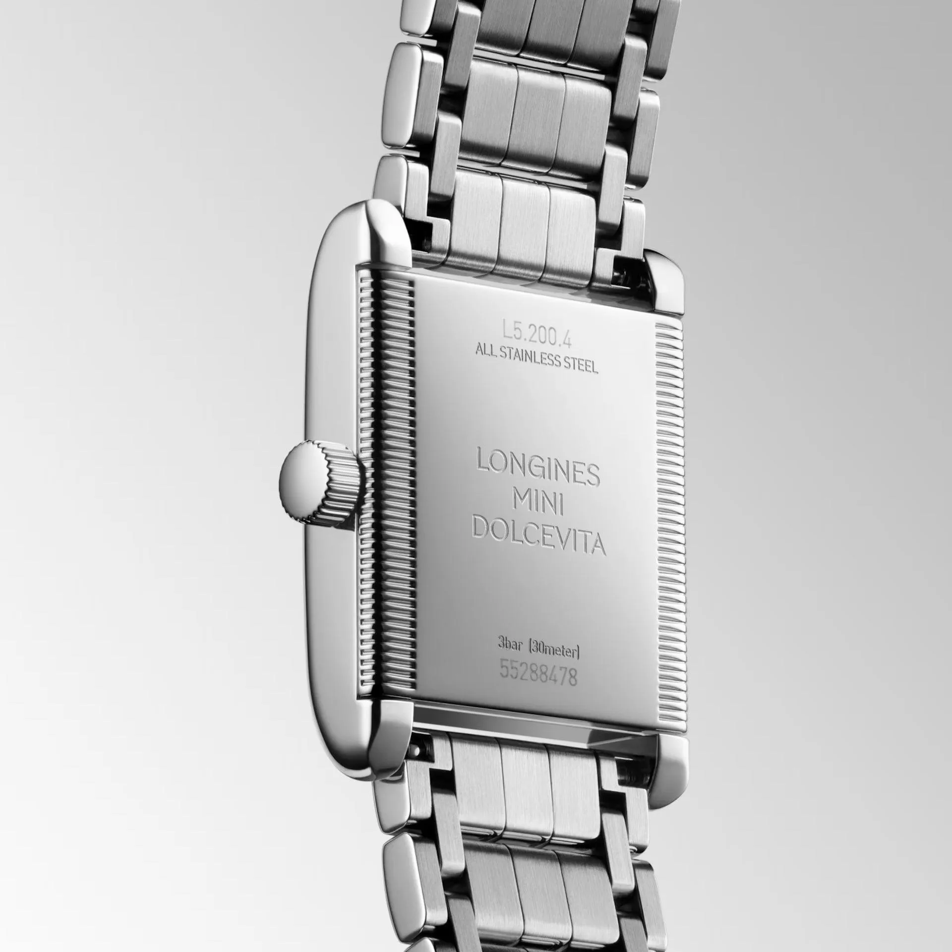 Longines Mini Dolcevita watch 21.5x29mm silver quartz steel l5.200.4.75.6