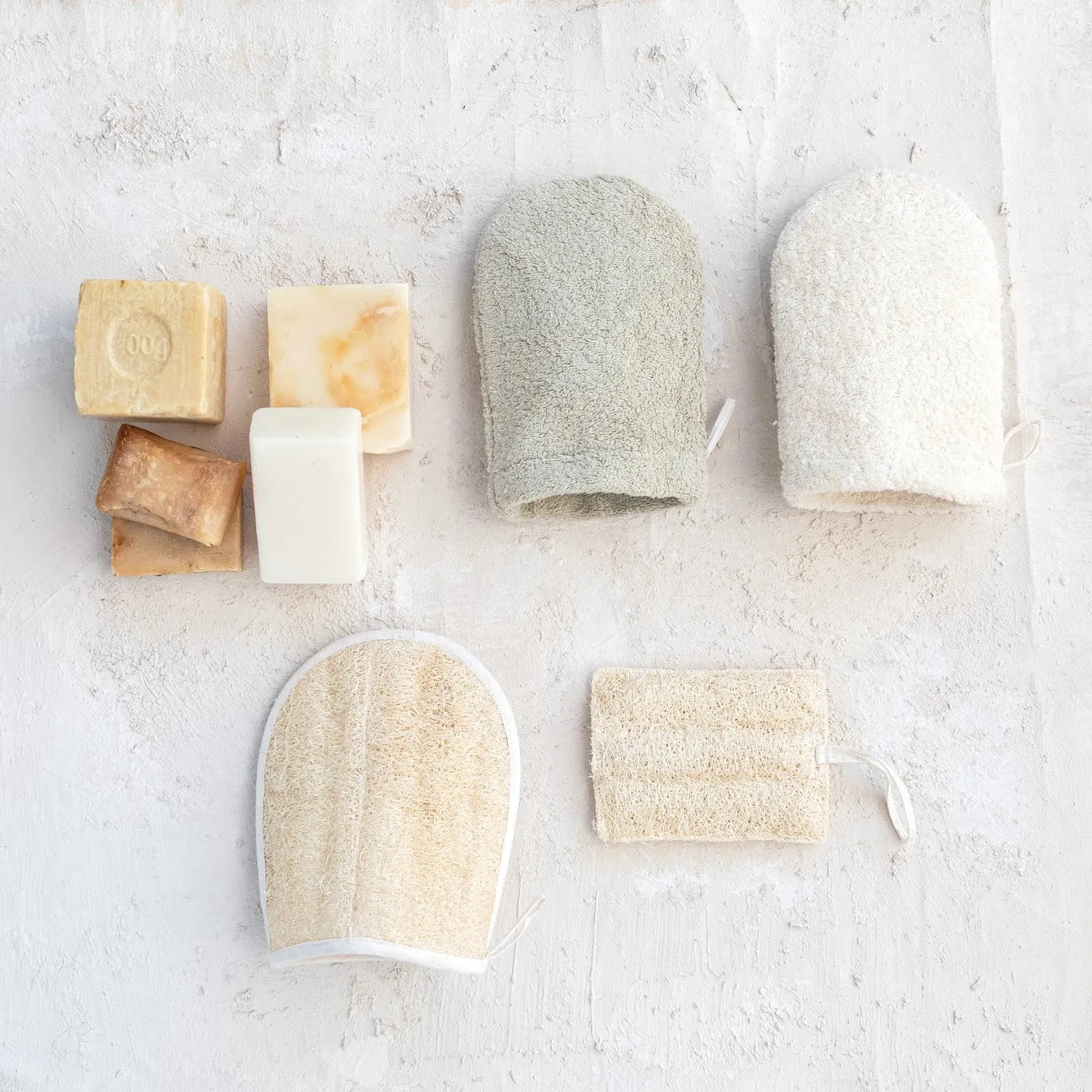 Loofah Shower Mitt