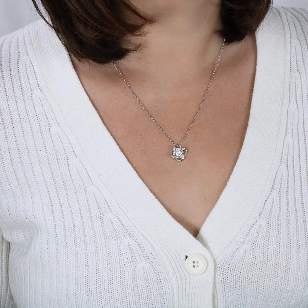 Love Knot Necklace Simple (No Message Card)