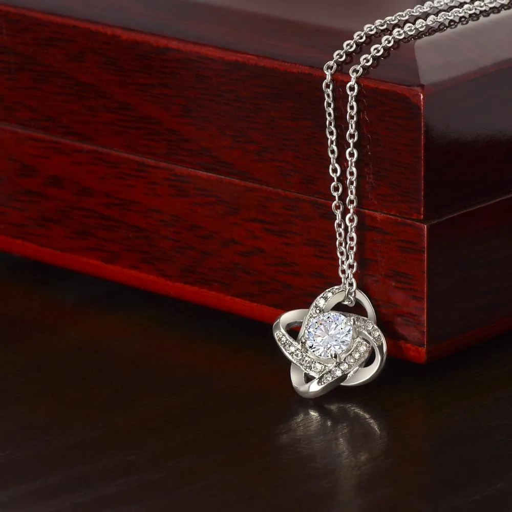 Love Knot Necklace Simple (No Message Card)