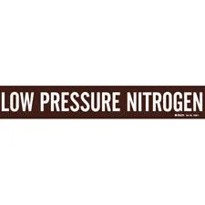 LOW PRESSURE NITROGEN Pipe Marker| Buy online
