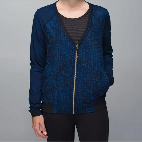 lululemon h’om run jacket size 6
