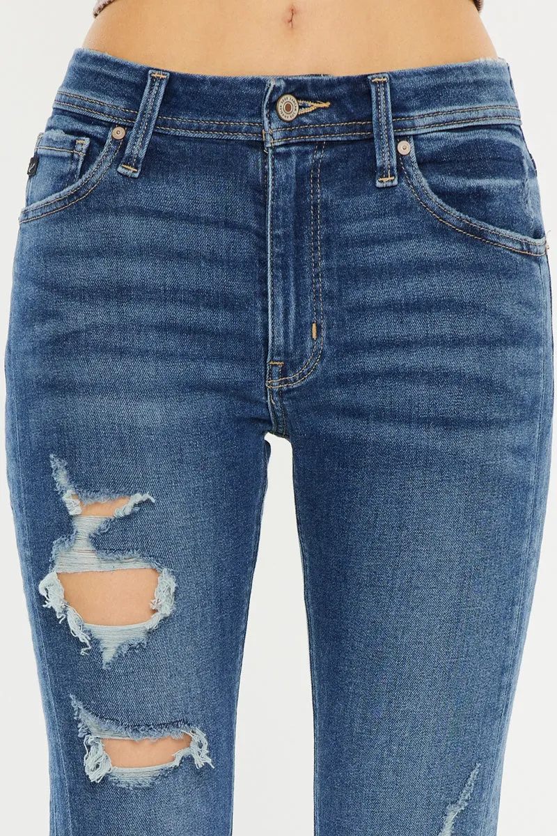 Luna High Rise Ankle Skinny Jeans