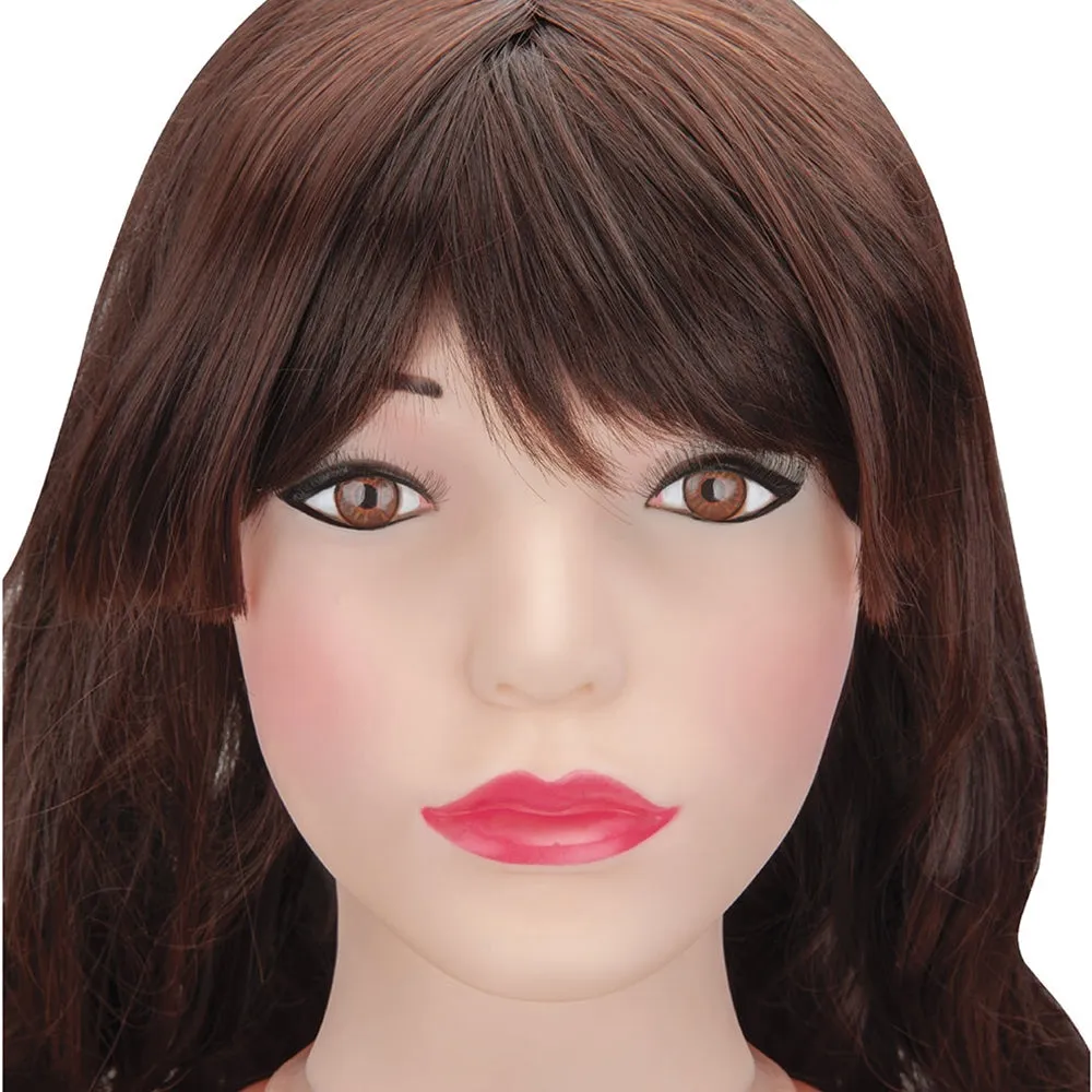 LuvDollz Remote Brunette Blow Up Doll