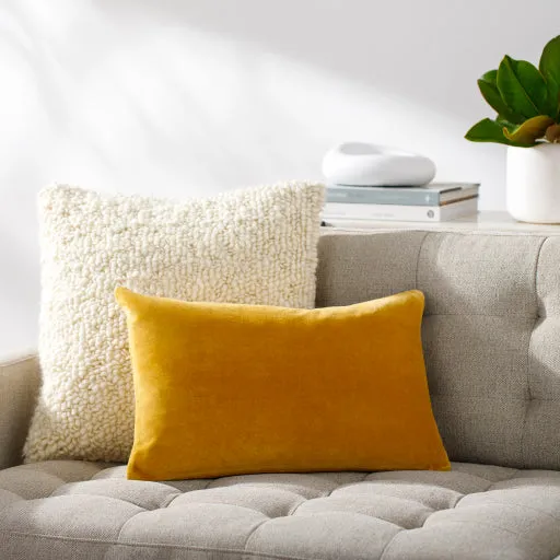 Luxurious Velvet Lumbar Pillow