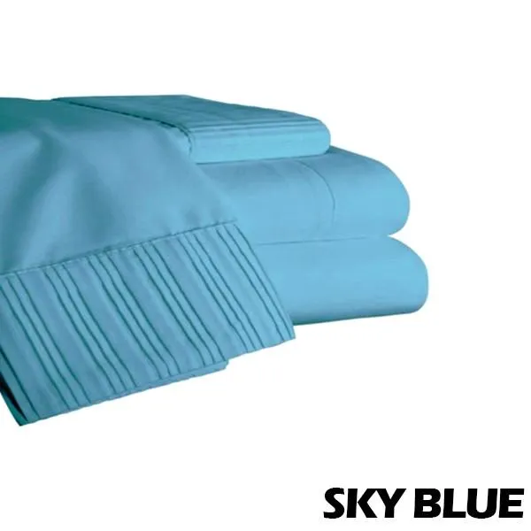 Luxury 6-Piece Super Soft Deep-Pocket Bamboo Bed Sheet Set - Assorted Colours