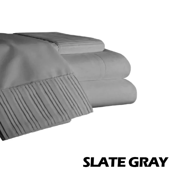 Luxury 6-Piece Super Soft Deep-Pocket Bamboo Bed Sheet Set - Assorted Colours