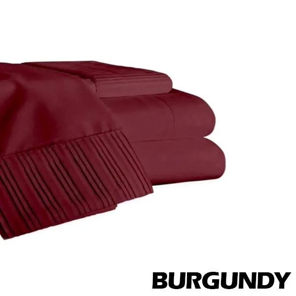Luxury 6-Piece Super Soft Deep-Pocket Bamboo Bed Sheet Set - Assorted Colours