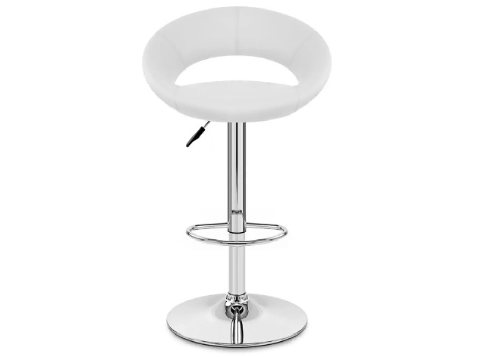 LUXURY BARSTOOL - WHITE